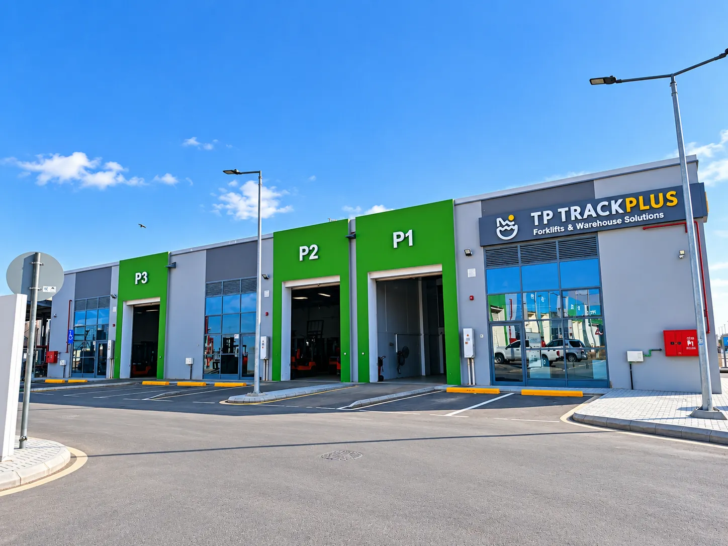 TP Trackplus center building
